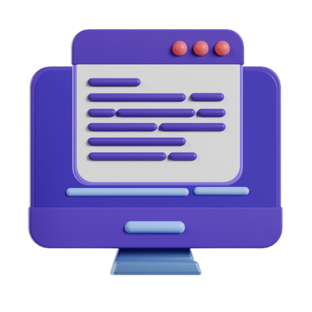 Web development concept illustration