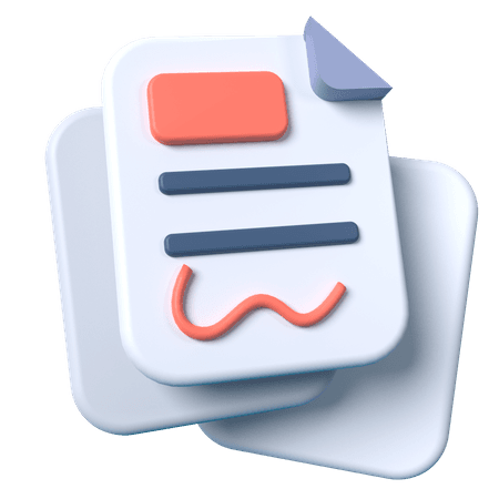 Business document icon
