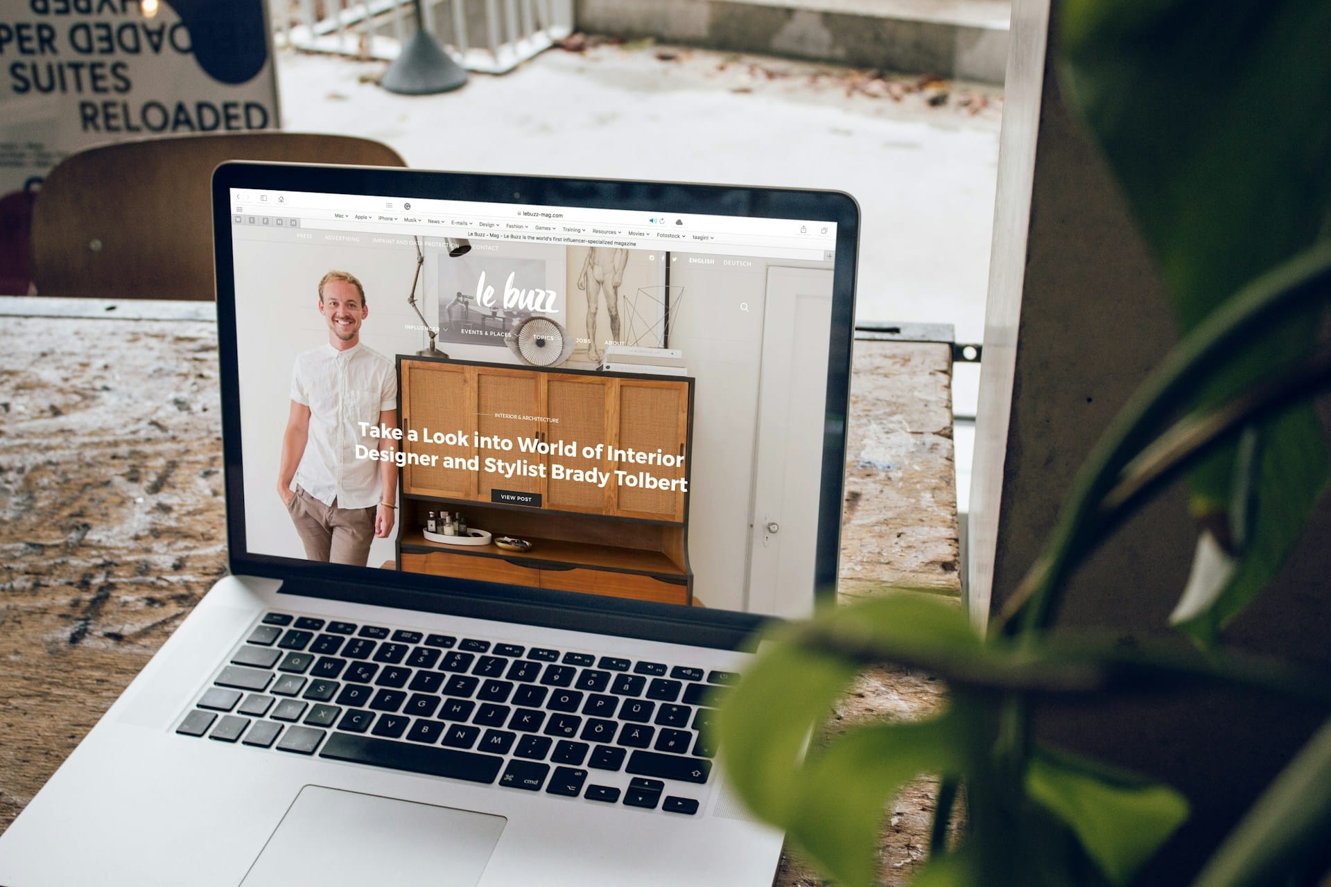 website layout